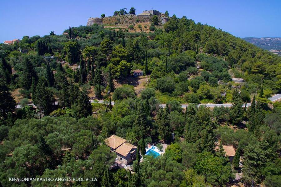 Kefalonian Luxury Villas Kastron  Bagian luar foto