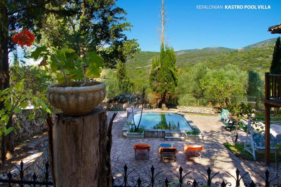 Kefalonian Luxury Villas Kastron  Bagian luar foto