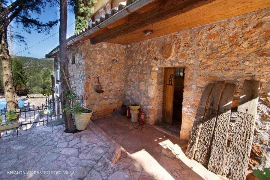 Kefalonian Luxury Villas Kastron  Bagian luar foto